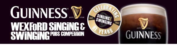 Guinness Singing & Swinging Pubs Logo